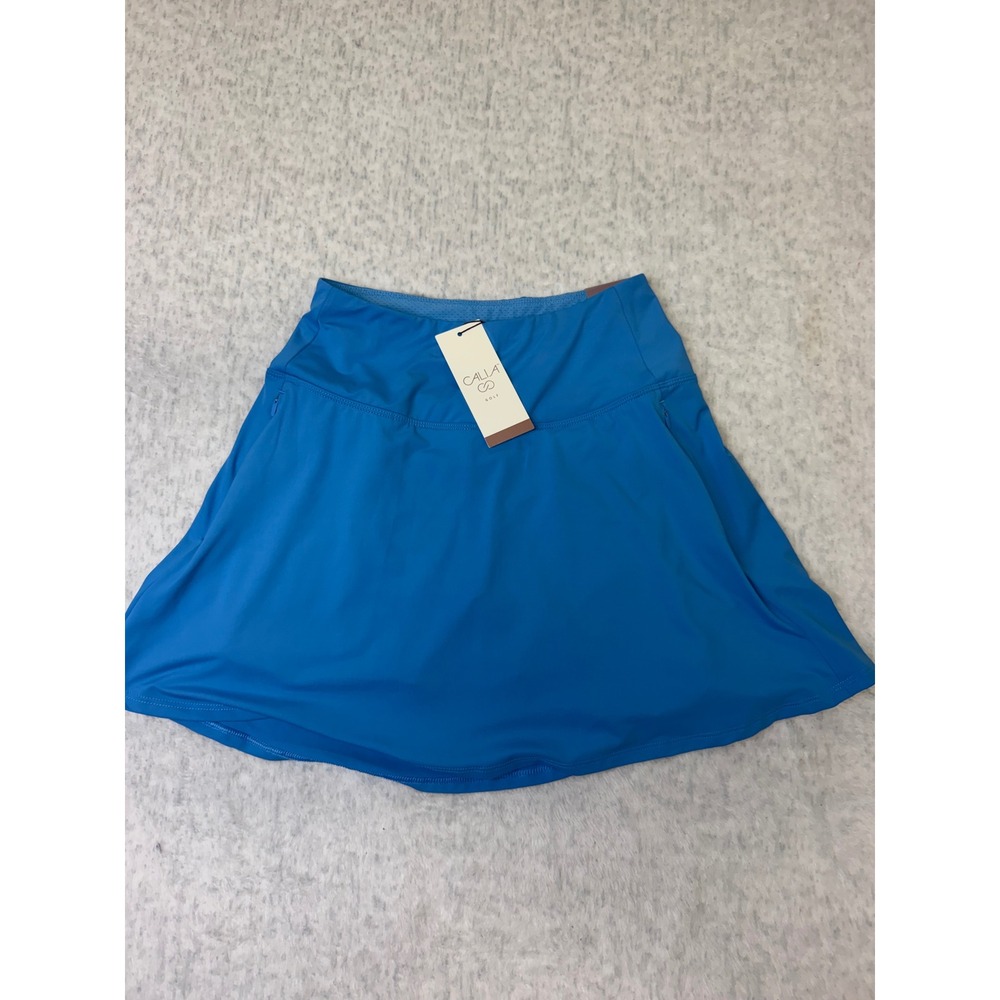 Calia‎ 15 Eagle Skort Womens XS Tranquil Blue Golf Tennis Athletic Skirt NEW